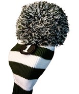 NEW MI green white Driver #1 Knit Pom Pom Head Cover Golf sock state Hea... - $342.21 MXN
