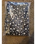 NWT Pack of 2 Old Navy Girls LEGGINGS pants Black White hearts &amp; green X... - $24.67 CAD