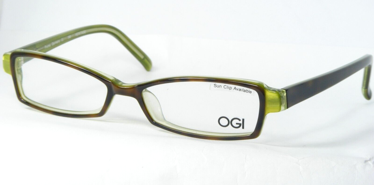 OGI Heritage A7107 414 Schildplatt Brown / Grün Brille 7107 49-15-135mm - $76.22