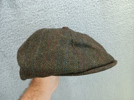 Goorin Bros Newsboy Cap Hat Herringbone Multi Golf 100% Wool Sz Medium - £27.45 GBP