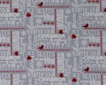 Cotton Winter Christmas Warm Cozy Snowman Words Fabric Print by the Yard... - $11.95