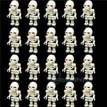 20PCS Lord Of The Rings White Skeleton Army Of The Dead Minifigures Custom Toys - £26.49 GBP