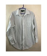 Lauren Ralph Lauren Mens Button Down Oxford Shirt Check Preppy Business ... - $24.95