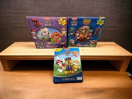 Paw Patrol And Dino Rescue My First Puzzle Book New/Sealed &amp; My Busy Boo... - $19.39