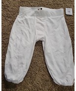 All Star Sports Adult Size XL White Football No Fly Pants With Slots NWT - €17,09 EUR
