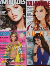 Vandidades, Cosmopolitan, Mujer Various Mexican Magazine Lot of 4 issues  - $5.95