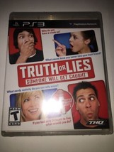 Truth or Lies Sony Playstation 3 PS3 NEW - £3.97 GBP