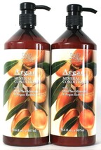 2 Bottles Dead Sea Collection 30.6oz Argan Extract Mineral Conditioner With Pump - £21.22 GBP