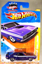 2011 Hot Wheels #12 New Models 12/50 &#39;71 DODGE CHALLENGER Purple w/Chrome 5Spoke - £10.93 GBP