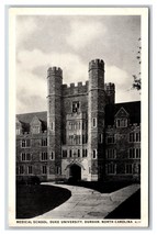 Medico Scuola Duke Università Durham North Carolina Nc Greycraft Cartolina W17 - £5.41 GBP