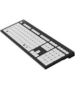 Logickeyboard with Braille 6 dot Alphabet • Nero Slimline, PC - $346.45