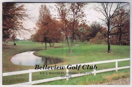 Golf Scorecard Belleview Golf Club Woodslee Ontario - $3.95