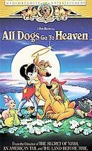 All Dogs Go to Heaven (VHS, 2000, Clam Shell Family Entertainment) - $6.00