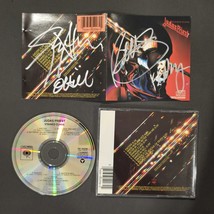 Judas Priest Signed cd staind Class, 4 members,  Original, Vintage, Grea... - $2,236.79 MXN