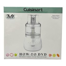 Cuisinart Food Prep Processor Instruction DVD How To 7 &amp; 9 Cup 50 Minutes - £6.29 GBP