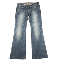 Paige Premium Womens 31 Laurel Canyon Boot cut Low Rise Denim Blue Jeans... - £23.96 GBP