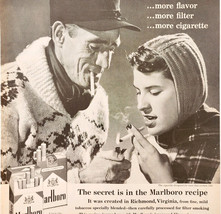 1959 Marlboro Cigarettes Advertisement Tobacco Smoking Better Makins DWII27 - $554.45 MXN