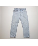 Vintage Y2K 2001 Levis 505 Mens 36x30 Distressed Regular Straight Leg Je... - €63,92 EUR
