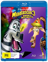 Madagascar 3 Europe&#39;s Most Wanted Blu-ray | Region Free - £11.05 GBP