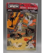 Vintage Samurai Jack Sticker Set Play Sheets Sealed New Cartoon Network ... - £14.49 GBP