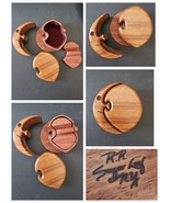 VTG Richard Rothbard Wood Crescent Moon 4 pc Puzzle Box Boxology Sugar L... - $126.58