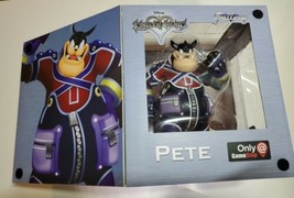 New Disney Kingdom Hearts Gallery Gamestop PVC Pete Statue Diamond Select Toys - $43.52