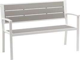 Island Umbrella NU6825 Patio Bench, Slate Grey - £174.25 GBP