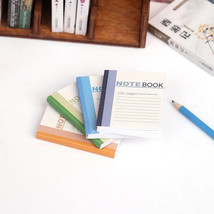 Dollhouse School Notebook Random Color Looks Realistic 1/12 Scale Set of 2 - $73.66 MXN