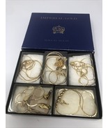 Imperial Gold&quot; brand Lariat style Necklaces  gold toned One W/ Matching ... - $1,493.89 MXN