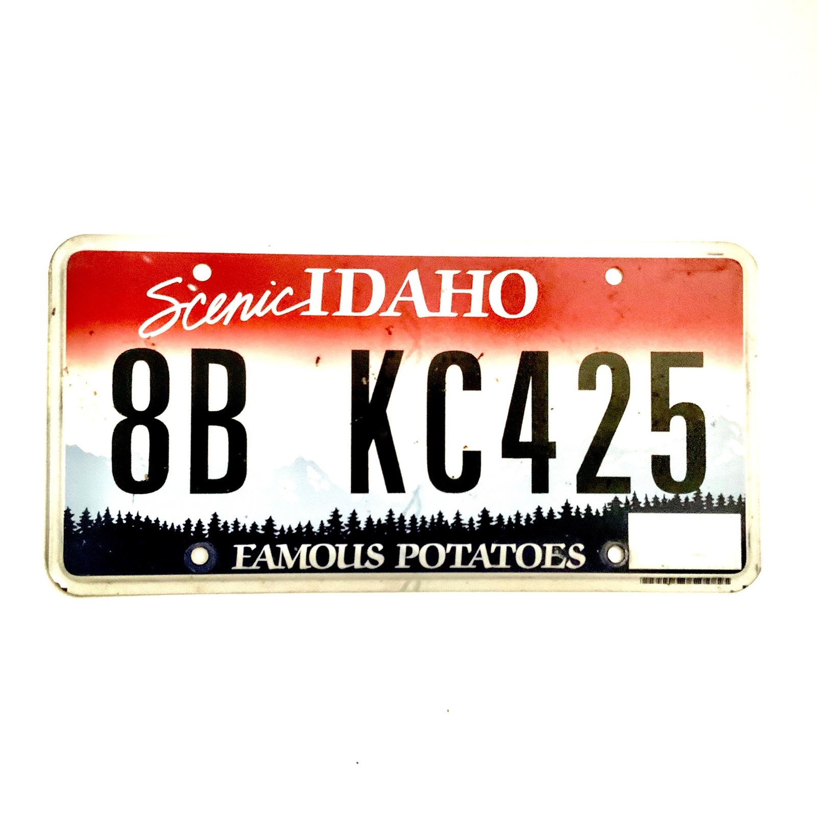 Untagged United States Idaho Bonneville County Passenger License Plate 8... - $10.88