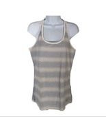 GAP fit racerback polka dot athletic tank top workout women size L large - $325.94 MXN