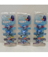 12pcs Disney Pixar Finding Dory Girls Hair Ponies / Ties. Nemo Fish Hearts - $122.79 MXN
