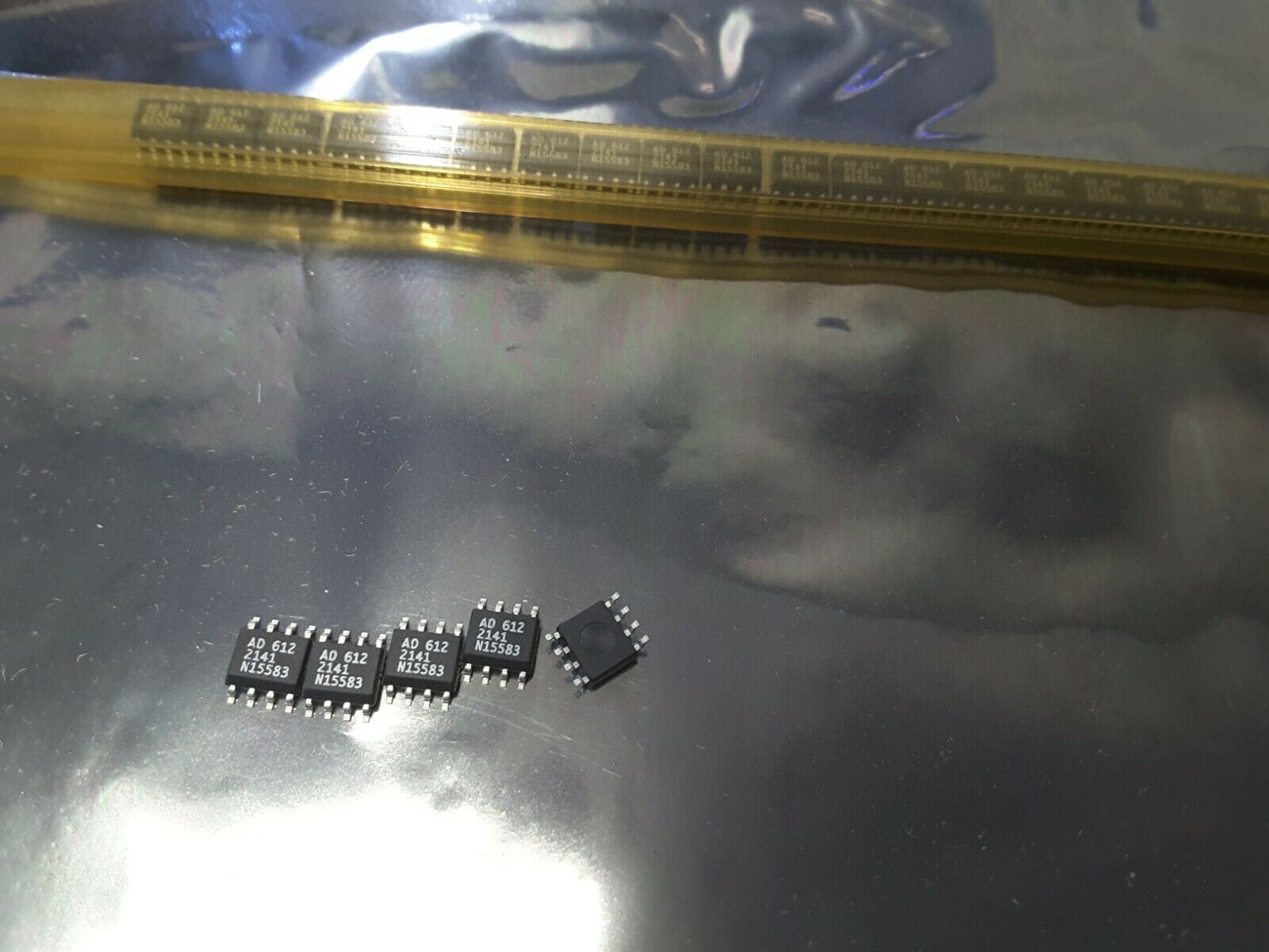 (5) AD612  ANALOG DEVICES IC  8 SMT  NEW RARE (5 Pcs) $14 - $13.64