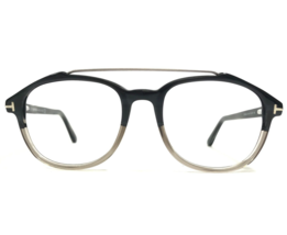 Tom Ford Eyeglasses Frames TF5454 064 Black Clear Brown Square Wire 50-1... - £131.99 GBP