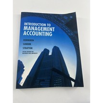 Introduction to Management Accounting Horngren Sundem Textbook College P... - $6.80