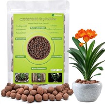 Halatool 10 LB Organic Clay Pebbles 4mm-16mm Leca for Plants - £28.47 GBP