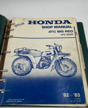 1982 1983 Honda ATC BIG RED ATC 200E Service Shop Repair Manual 6195850 OEM - £39.16 GBP