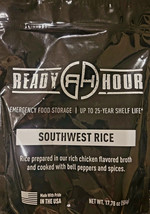 Southwest Rice In Chicken Broth 8 Serving Pouch 25 Year Life Emergency F... - £13.61 GBP