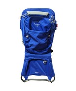 Osprey Child Carrying Backpack with Sun Shade Poco Plus Carrier Blue Hiking - $4,654.95 MXN