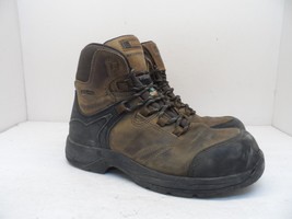 Kodiak Men&#39;s 6&quot; Journey CTCP Leather Work Boots Brown/Black Size 9.5M - $32.05