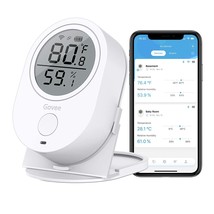 Wifi Thermometer Hygrometer H5051, Bluetooth Indoor Temperature Humidity Monitor - £51.95 GBP