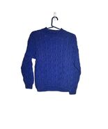 Cape Isle Knitters Womens Blue Cable Knit Sweater Medium Hand Knit Cold ... - €19,32 EUR Cape Isle Knitters Womens Blue Cable Knit Sweater Medium Hand Knit Cold ... - €19,32 EUR