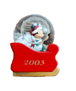2003 JCPenney Mickey Mouse Snow globe Vintage 2003 Christmas ornament - $13.52 CAD