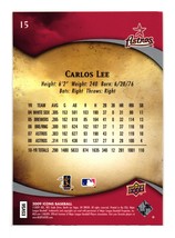 2009 Upper Deck Icons #15 Carlos Lee Houston Astros - £1.50 GBP