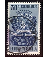 ZAYIX - Venezuela - Scott # C377 used air post - Coat of Arms - Fruit - ... - $2.10