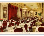 Victorian Room Palmer House Hotel Chicago Illinois IL WB Postcard Y2 - £1.52 GBP