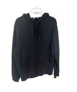 DSG Men&#39;s Pullover Hoodie Black Cotton Blend Sz. M - $278.12 MXN