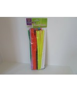 CREATIVITY STREET GIANT STEMS PIPE CLEANERS 50 PC 12MM ASST COLORS 12&quot;L ... - £3.38 GBP