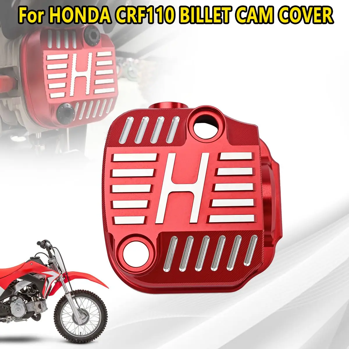 Hot Motorcycle Bliiet Cam Cover For Honda CRF110 2023 Accessories Motor ... - $84.89
