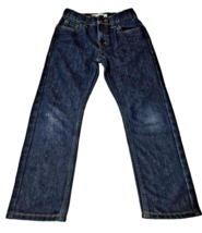 Levi&#39;s Levis Levi Jeans 511 Slim Size 7 Reg Dark Blue 7-8 Years boys adj... - £6.20 GBP